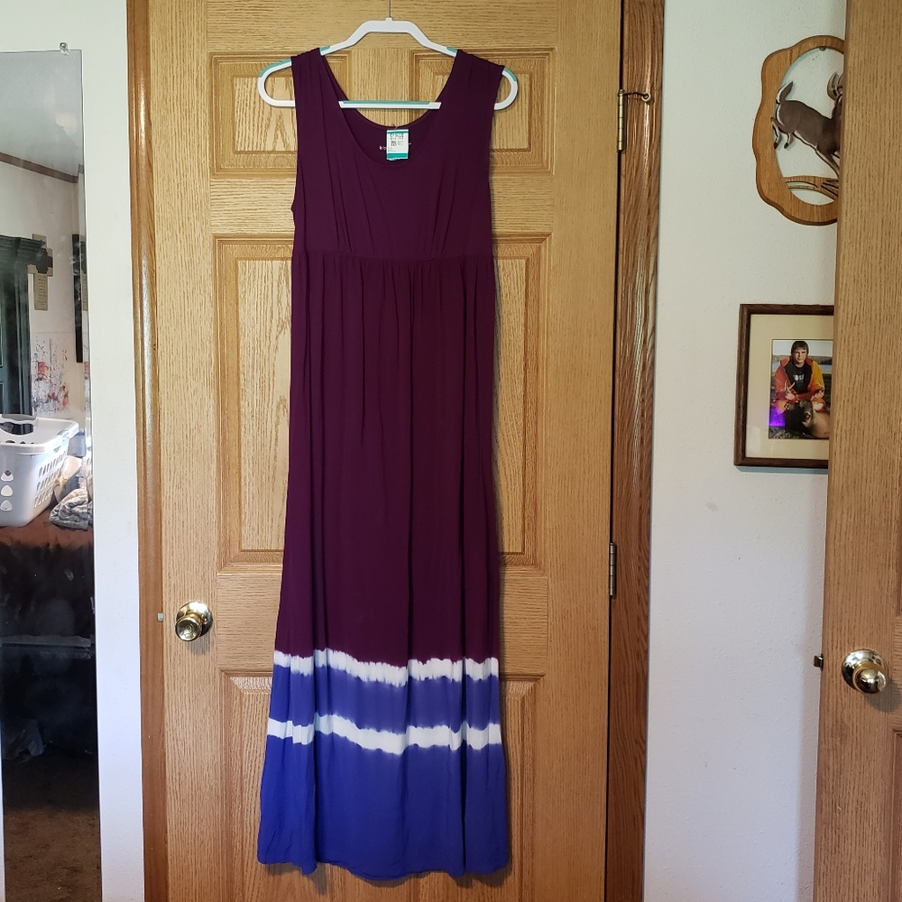 Maternity Maxi dress tie dye